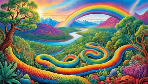  The Rainbow Serpent - En mytologisk berättelse om skapelsen och det mänskliga förhållandet till naturen